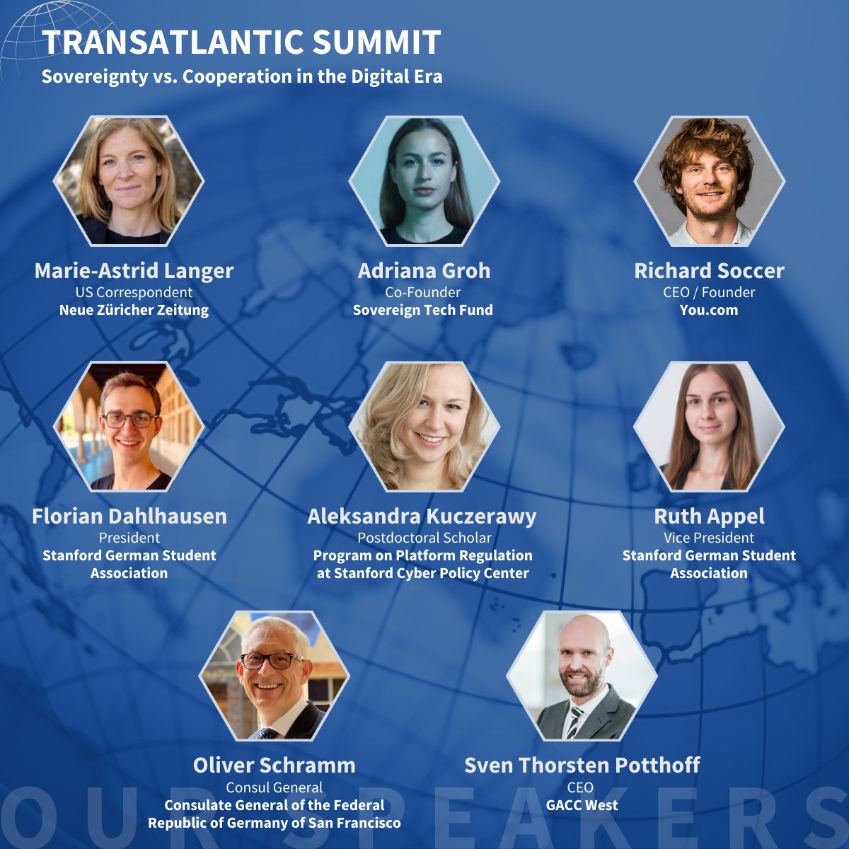 Join the experts and us for the start of a new #Transatlantic movement seeking synergies between technology and society, and become part of the international conversation going forward. #DigitalSovereignty #Geopolitics #Misinformation Register here: lnkd.in/gMmSAQmz