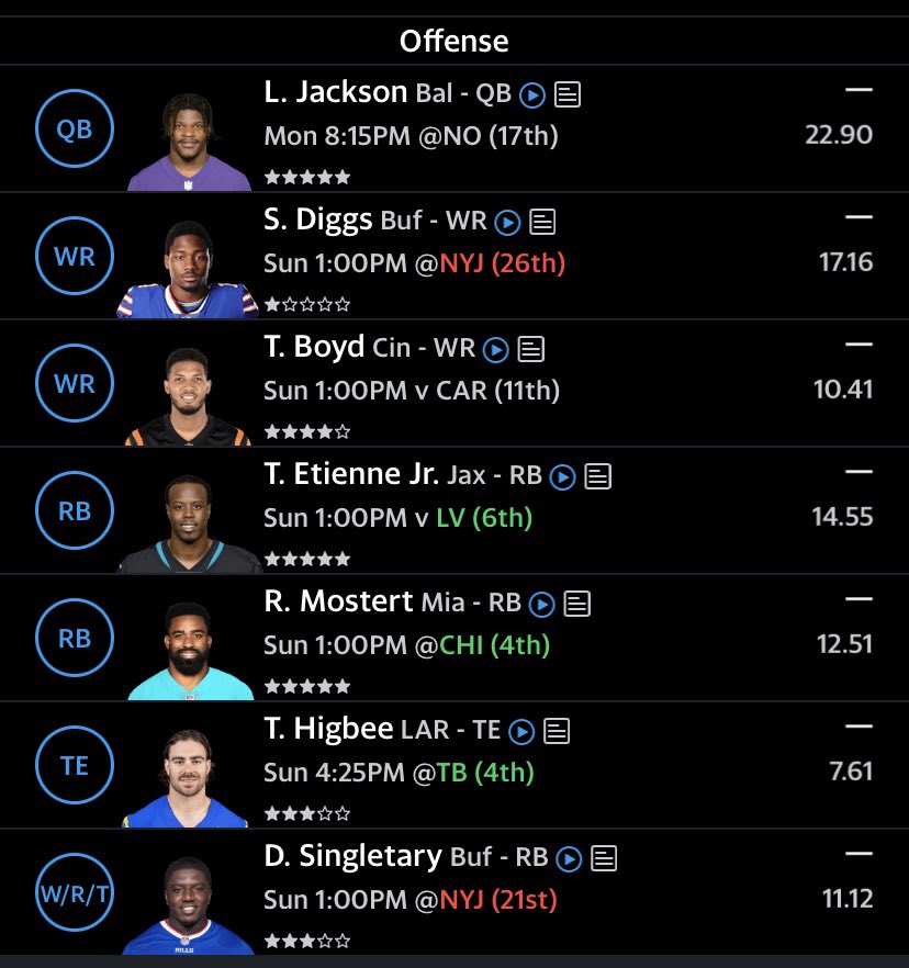 JMagz89's tweet photo. @NFLFantasy  #setmylineup https://t.co/xIZKoPgl5k