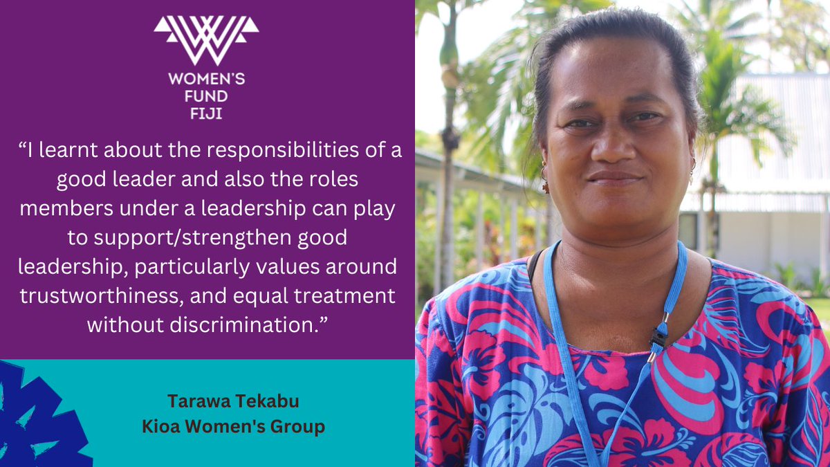 womensfundfiji's tweet photo. Our 1st independent in-person Annual Reflection & Learning workshop gathered 20 #GranteePartners, some of whom travelled from some of the most remote parts of #Fiji. Our partners from #Kioa,#Kadavu, #UduPoint, & #VanualevuAryaMahilaMandal share their takeaways from the workshop https://t.co/T2aex6MIRV