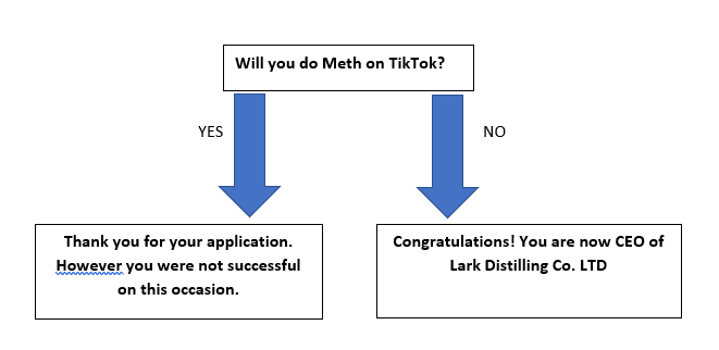 This was the $LRK CEO application form