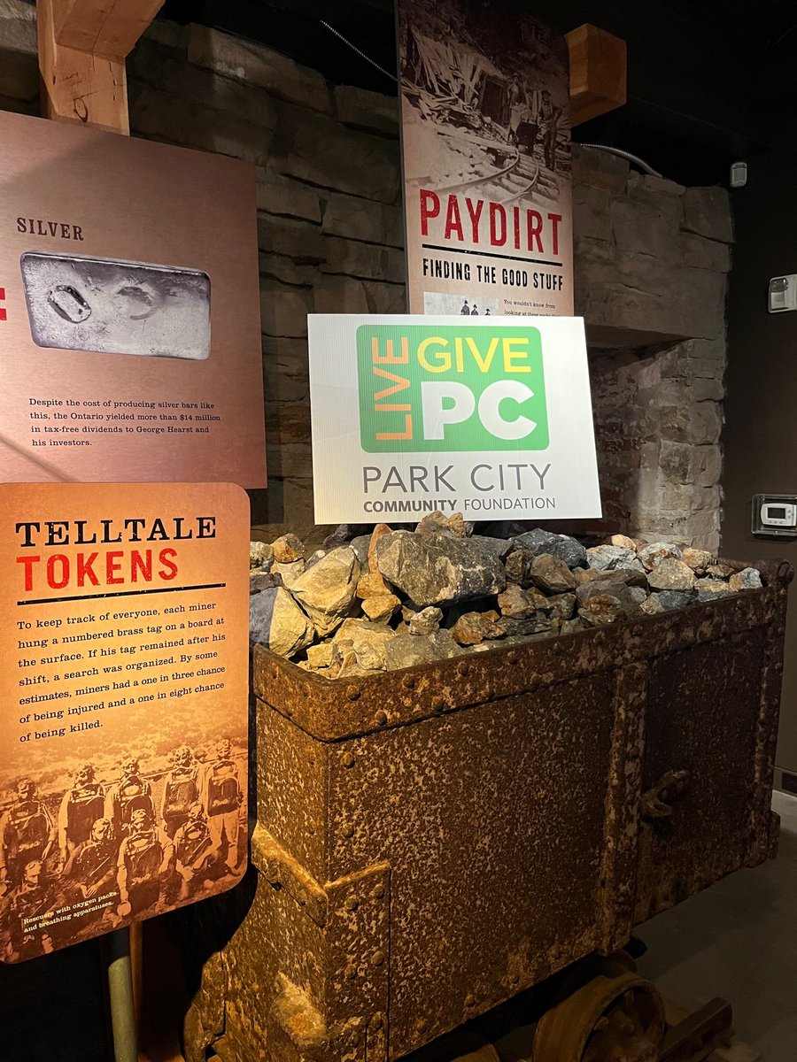 PChistoryMuseum's tweet photo. Did you know the Park City Museum ROCKS!?
(My boss made me post this pun, I'm sorry😭).
Please consider a contribution to help us preserve, protect, and promote Park City’s history with a donation to us for #LivePCGivePC tomorrow!
To donate, click here: https://t.co/SD3Hy7lQXM https://t.co/u1phLDrgml