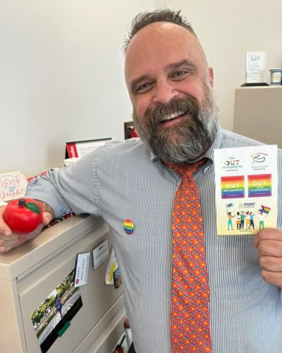 PointFoundation's tweet photo. Southern Methodist University students and educators are showing their pride for #OutInHigherEd Week! 🌈 Find free resources to help make your school more LGBTQ-inclusive at https://t.co/JtL7iaDKJF https://t.co/ckCoZzlqRS