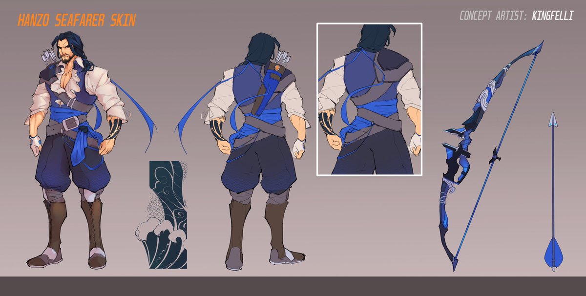 RTS APPRECIATED
-
Here’s the Hanzo seafarer skin I made!