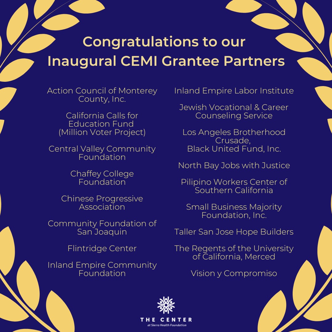 🎉We’re pleased to announce our first round of grantees for the Community Economic Mobilization Initiative (CEMI)! Congratulations to the 17 grantees in the first cohort. 🧵(1/4) shfcenter.org/2022/11/cemi-a…