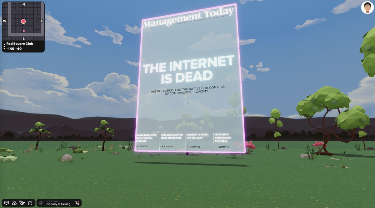 Un peu de 2D dans le #Metaverse