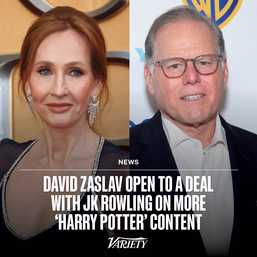 David Zaslav Touts JK Rowling Involvement in Harry Potter Series