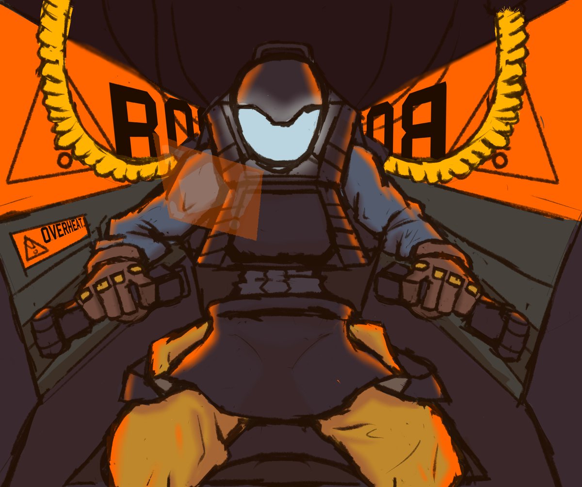 CornaCloud's tweet photo. Ive decided to Magnify Loader's #riskofrain ExoSuit to the size of mech
#riskofrain2 #art #fanart https://t.co/sU5zs6o8QA