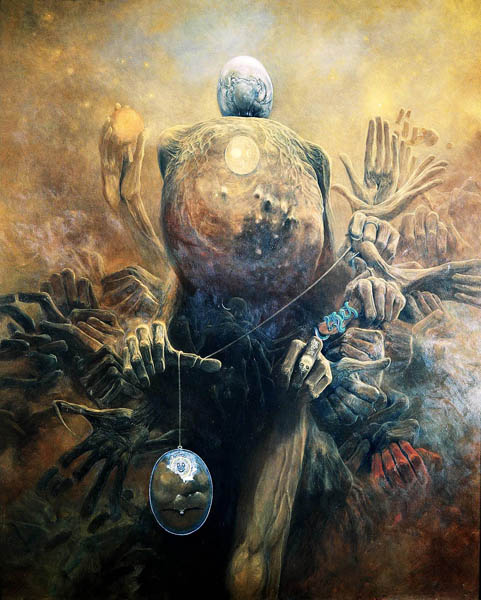 Untitled #surrealism #zdislavbeksinski wikiart.org/en/zdislav-bek…