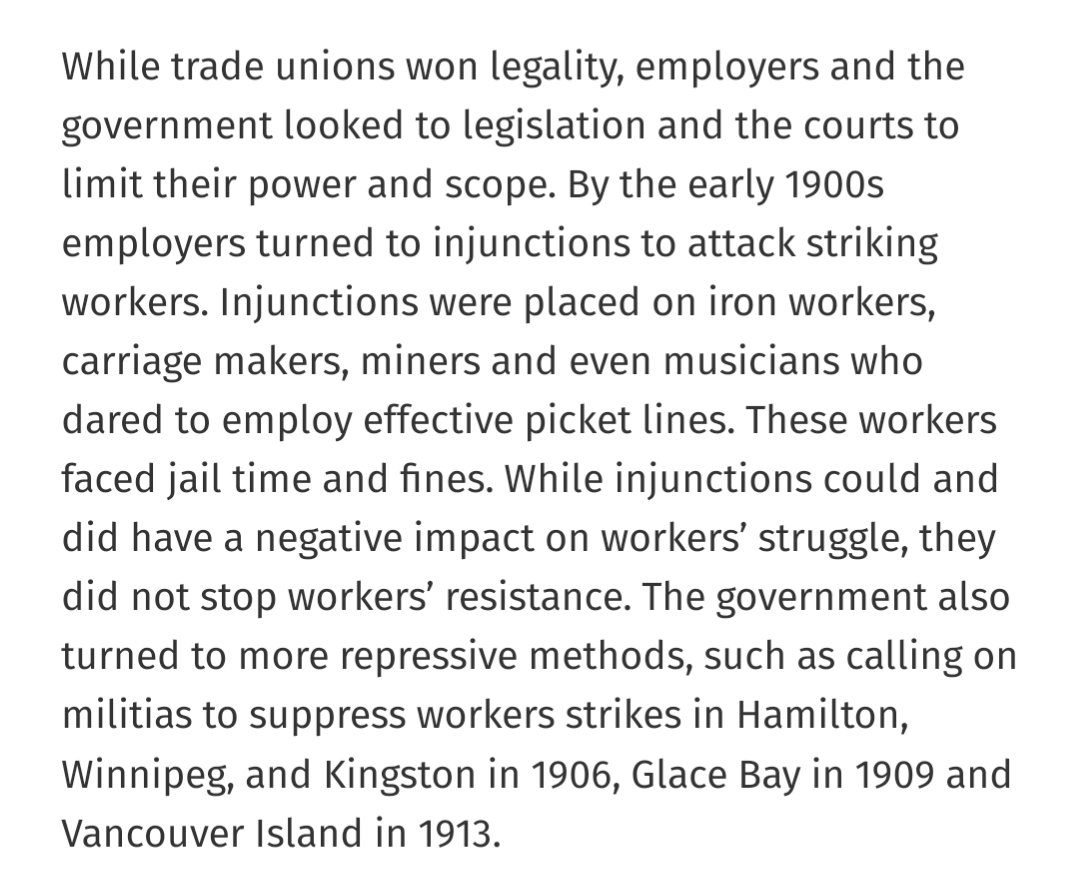 Good analysis going over the labour history of illegal strikes. Ford is setting labour relations back by a hundred years.
