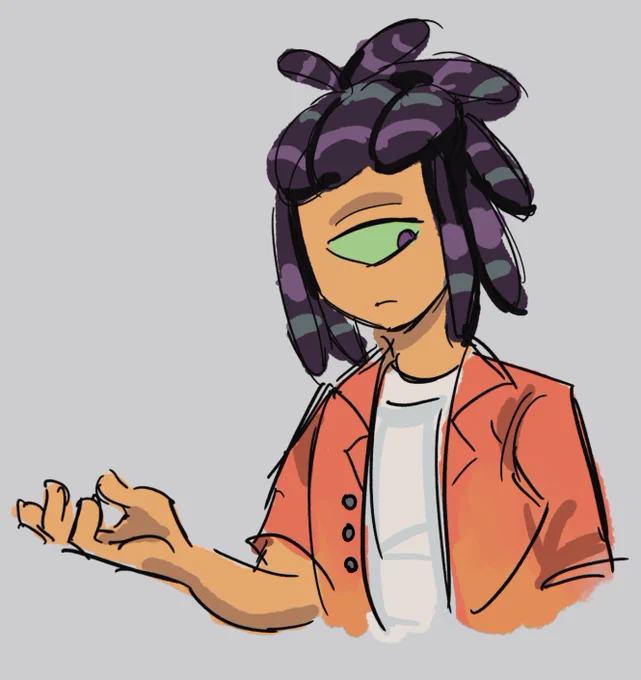 my irl wanted me to draw murch so behold the man himself #Splatoon3 