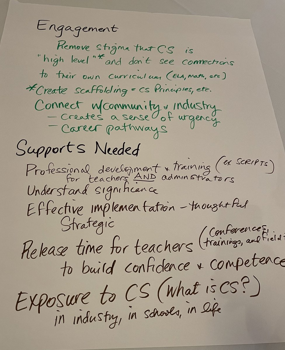 smitka313's tweet photo. Critical conversations about CS in Michigan Education #CSinMI https://t.co/GXiTKRMcXj