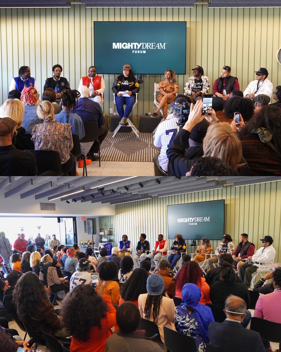 NorfolkVA's tweet photo. It’s a wrap on the final day of @mightydreamco!

The #MightyDream was realized! Today focused on innovation, working w/ black banks, a pitch session, sharing what’s next, future cities &amp; making the impossible — possible!

Thanks to @Pharrell &amp; all who made it possible. #NorfolkVA https://t.co/Ch8OhxyzVz