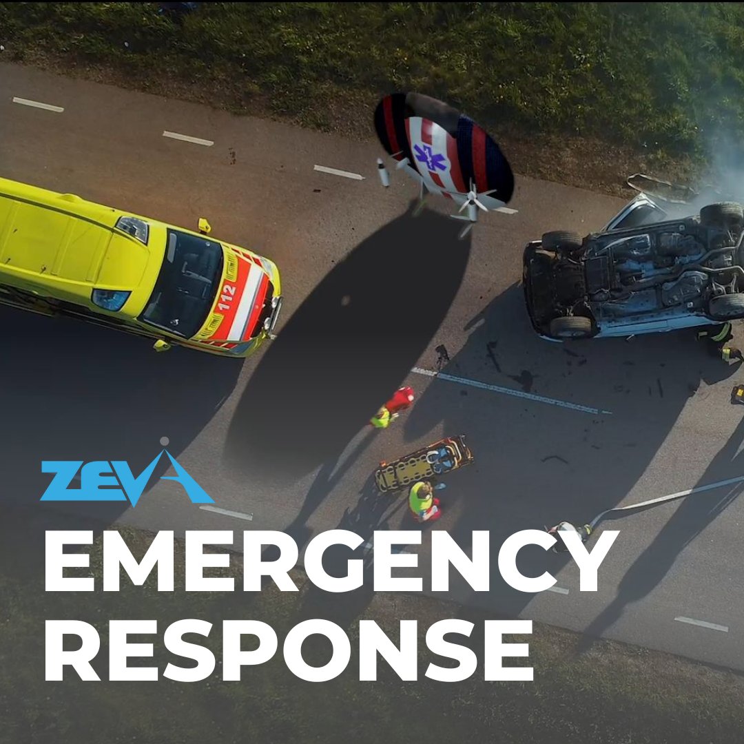 AlpineVerti's tweet photo. For #firstresponders, getting a medic on-scene faster can mean the difference between life &amp; death. ZEVA’s aircraft will transition from hover mode to forward flight mode &amp; cruise at 160mph for rapid #emergencyresponse. ZEVA’s vision for 1st responders➡️https://t.co/6vhfjFK2fP https://t.co/nkqKS8uhuR
