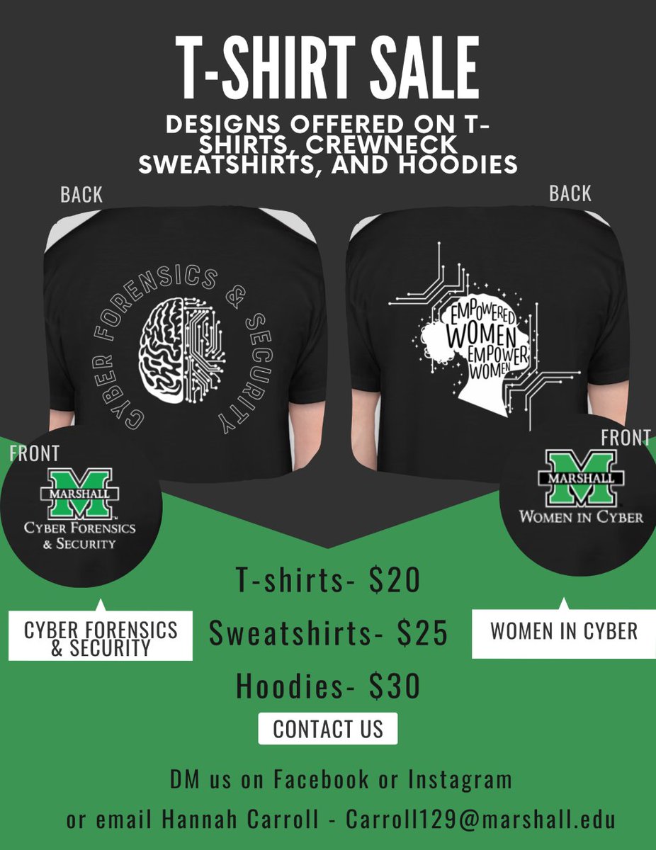 MU Cyber Forensics & Security (@marshallu_cfs) on Twitter photo 