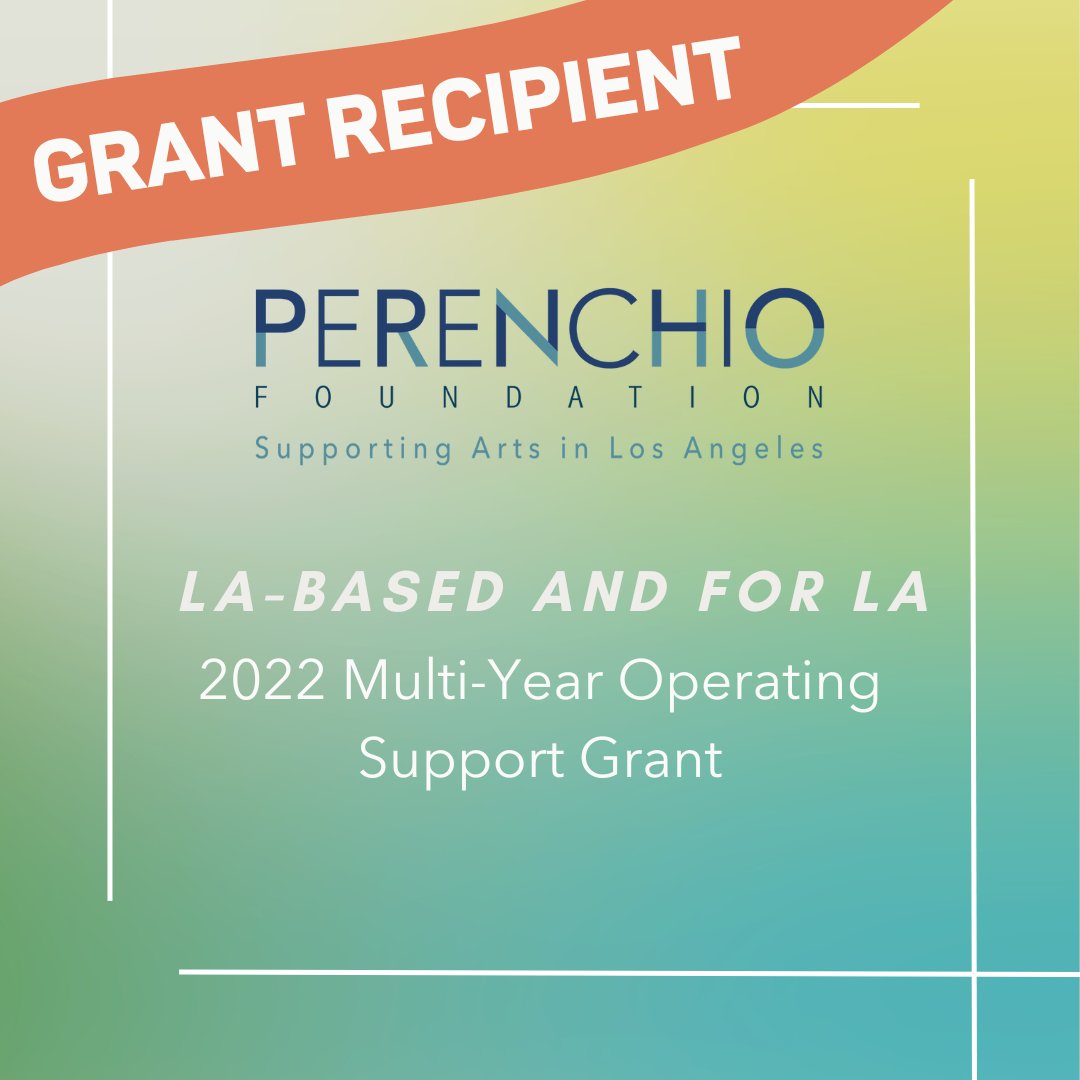 East West Players is pleased to be among 60 arts organizations in Los Angeles receiving grants from the Perenchio Foundation. A strengthened LA arts sector benefits everyone in our region! Learn more: perenchiofoundation.org/our-grantees #perenchiofoundation #LAbasedandforLA
