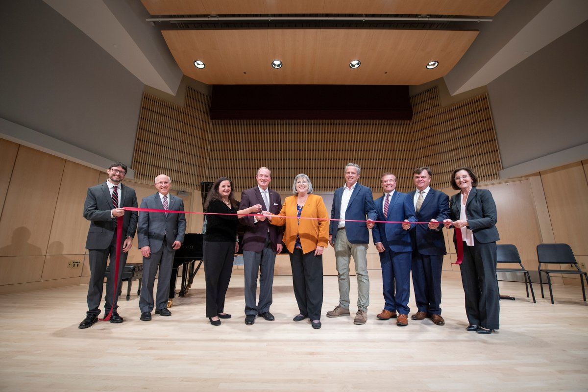 msstate's tweet photo. We are cutting the ribbon today on a new state-of-the-art Music Building that is sure to impact students for generations to come. A huge thank you to the many supporters who made this dream a reality.

🔗 https://t.co/QCPfbvrlWX https://t.co/QV2iwG92L9