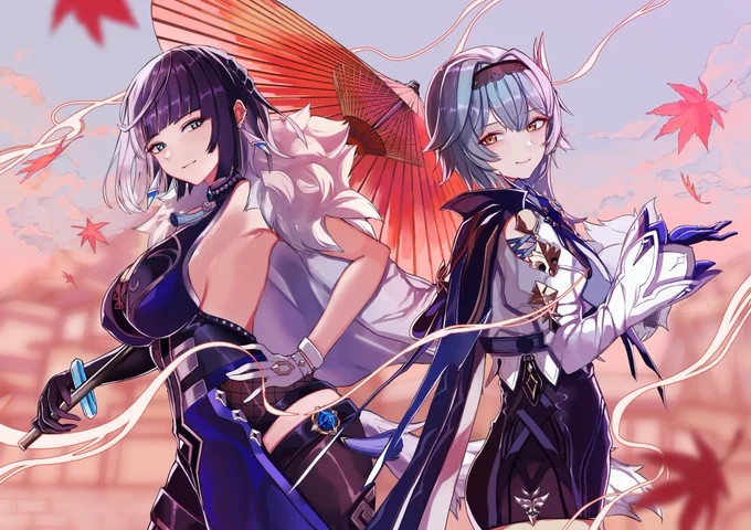 夜蘭とエウルア. 