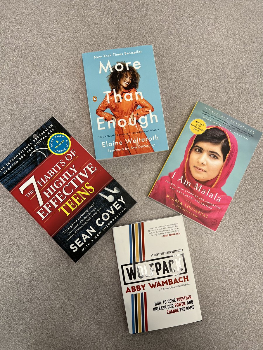 KelleyRCapper's tweet photo. We had our first #WomeninLeadership meeting &amp; it went great! Thank you @theSMEF for providing our four leaderships books! #theWestWay #WestFamily #Womenwholead #futureleaders @WomenEd_US @WomenWhoLead_ @theSMSD @mgdroppingkeys @SMWestOffice https://t.co/0XDHvqgkK1