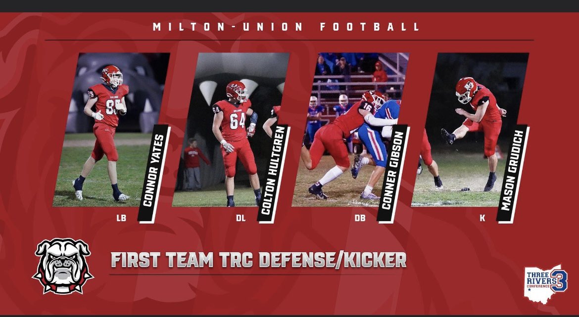 hsfootballdc's tweet photo. Congrats to all the Dogs on your All-League recognition. Still more work to do! Big Time Players Make Big Plays in Big Games! @trcathletics @MU_Bulldogs https://t.co/iicbnDelwu