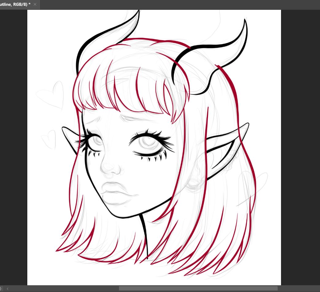 _scribblebunny's tweet photo. Will I ever finish a drawing though https://t.co/gL7JslWv0C