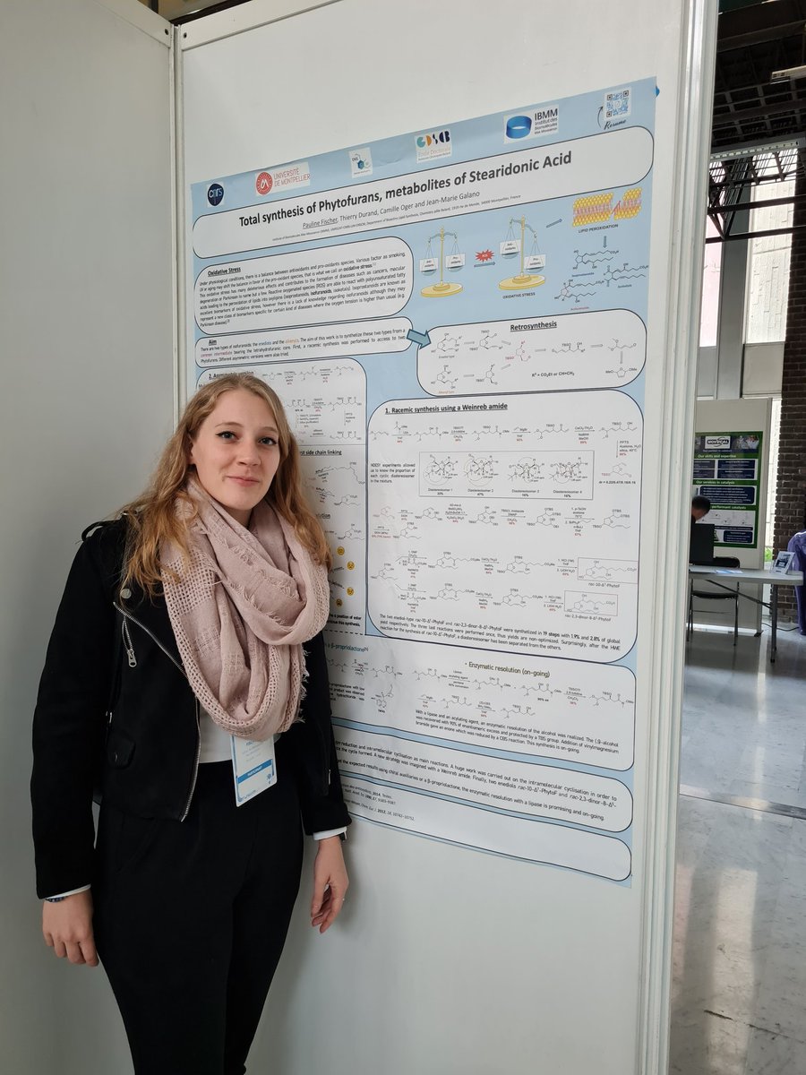 <a href="/FischerPauline_/">Fischer Pauline</a> Poster at #JCO2022 #totalsynthesis