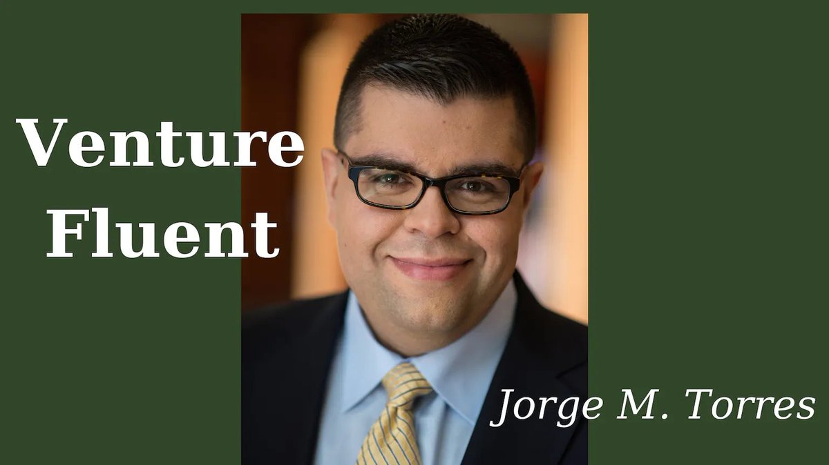 Get VENTURE FLUENT! My friend <a href="/jorgemtorres/">Jorge M. Torres</a> is teaching a 4 week LIVE course on <a href="/MavenHQ/">Maven 🏛</a> and I'll be guest lecturing - just like i've done with his class at Yale. He's a fantastic instructor and it's an extremely comprehensive course on Venture Capital.

maven.com/jorgetorres/ve…