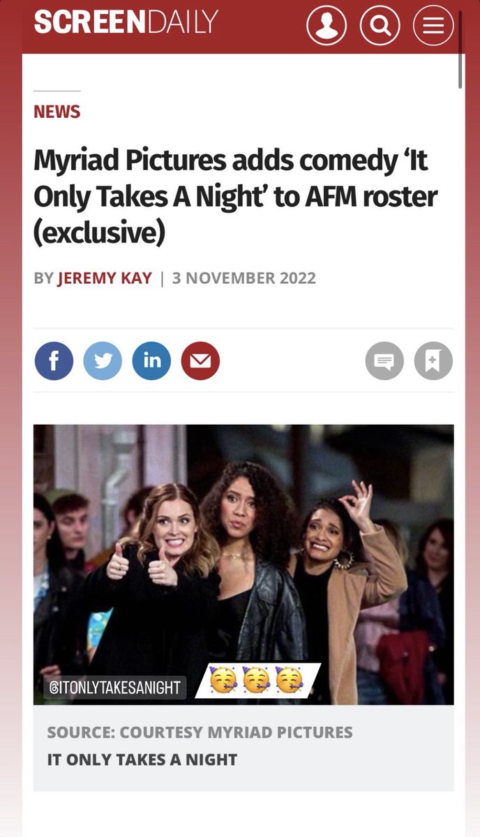 PHOTO | “🥳🥳🥳” (via IG story elizajaneface) #ElizaTaylor