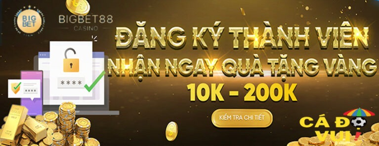 Bigbet88 Thưởng Lên Tới 200k Free Cho Tân Thủ

Hello anh em, hôm nay cadovui.com tặng anh em 1 khuyến mãi cực hot lên tới 200K FREE mà không cần nạp thêm tiền. 
cadovui.com/bigbet88-tang-…