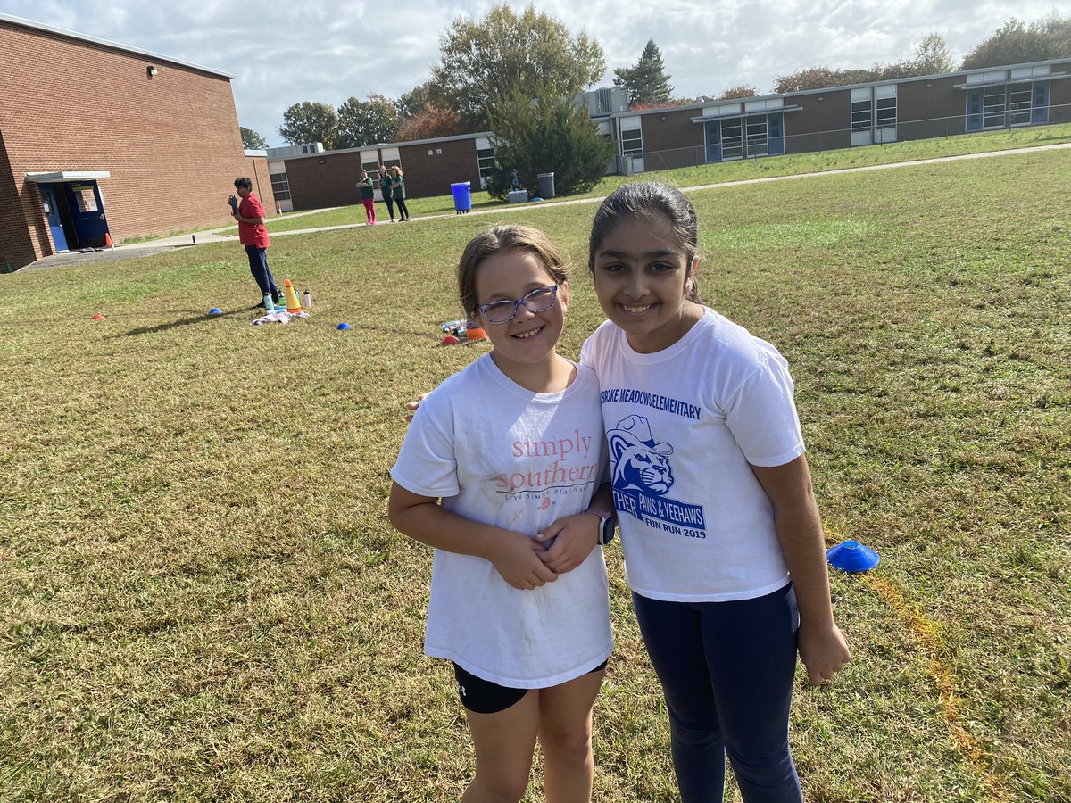 It’s was a fun run kind of day <a href="/pmesvb/">Pembroke Meadows VB</a>! Thank you <a href="/PMESPTA/">Pembroke Meadows PTA</a> and PE staff for sponsoring this awesome day! Our panthers ran their hearts out! So many smiles and so much laughter- from grownups and kids! <a href="/vbschools/">VBSchools</a> <a href="/Tajkirsch/">Tara Kirsch</a> <a href="/cspivey1956/">Charles Spivey</a>