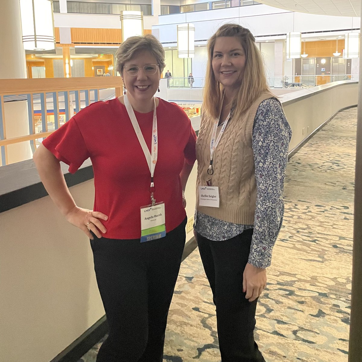 webmastergirl's tweet photo. My heart is full.❤️
I just got back home after #LMCC22. It’s the first in-person session of this conference since 2019. And It. Was. Amazing.
I saw all my old friends. I made new friends. I feel validated and seen. This was a monumental comeback for #LibraryMarketing. https://t.co/gJNSGx0LDu