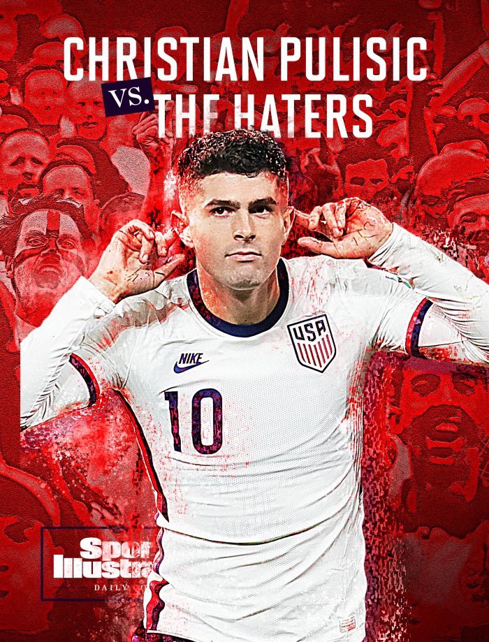 isiphotos's tweet photo. ISI Photographer @JohnDortonPhoto image of Christian Pulisic graces the cover of Sports Illustrated @SInow digital. #usmnt #sportsillustrated https://t.co/gsYCZm5ff2