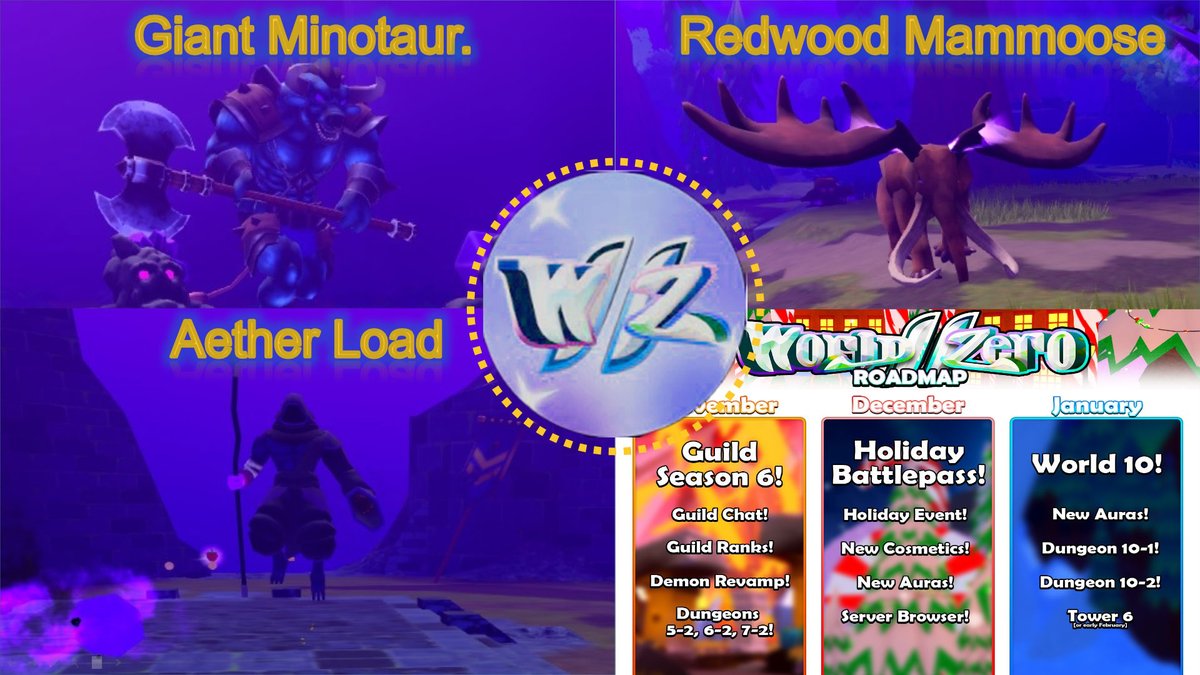 YTwzpro's tweet photo. This video is an introduction video for 9 World Boss Solo Play + November 2022 - January 2023 update
Please check the video for details!
https://t.co/7BEgmcEDjn
@Roblox @WorldZeroGame #Wolrdzero #game #World9 #bosses #update #news #solo #play https://t.co/AFI9pFjWbT