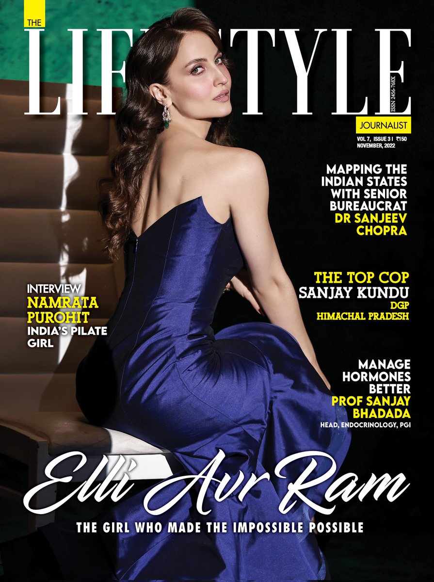 The gorgeous <a href="/ElliAvrRam/">Elli AvrRam</a> graces the November cover of @tljluxurymag