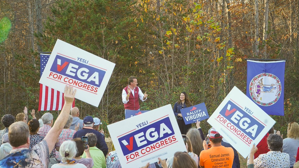 Last year @yestoyesli helped us turn the tide in Virginia and across the Commonwealth. Now it’s your turn to keep this movement going. Grab 10 friends and get out and vote for your next Congresswoman! #VA07