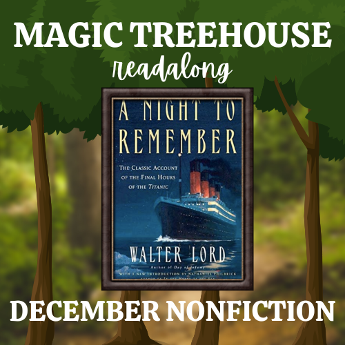 EVERYONE!! THIS IS THE DECEMBER NON FICTION! Can't wait to learn more about the Titanic!