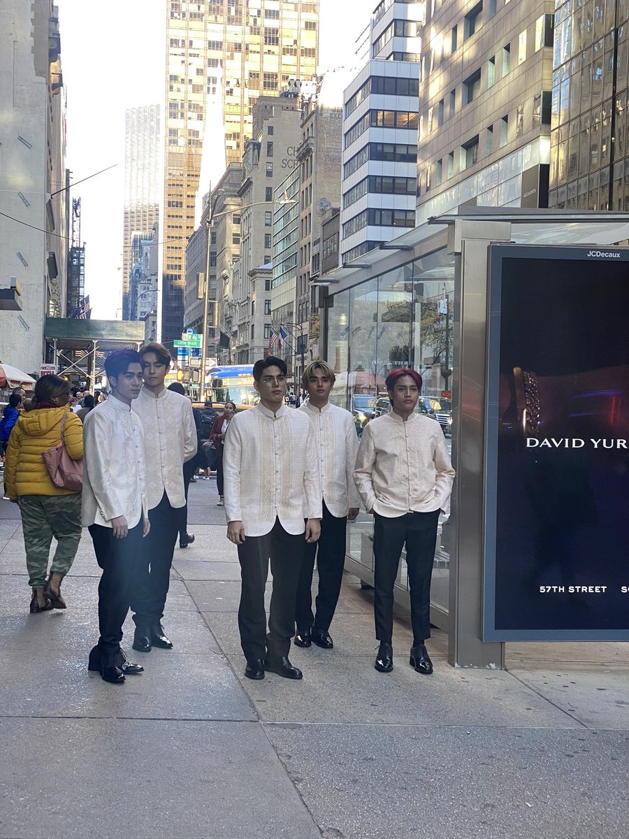 LoboSHOfficial's tweet photo. Good morning Philippines and good evening NYC!

Our beloved SB19 at the Philippine Consulate General, New York.
 
D-2 WYATTourNewYork
@SB19Official #SB19 https://t.co/KgII10GLye
