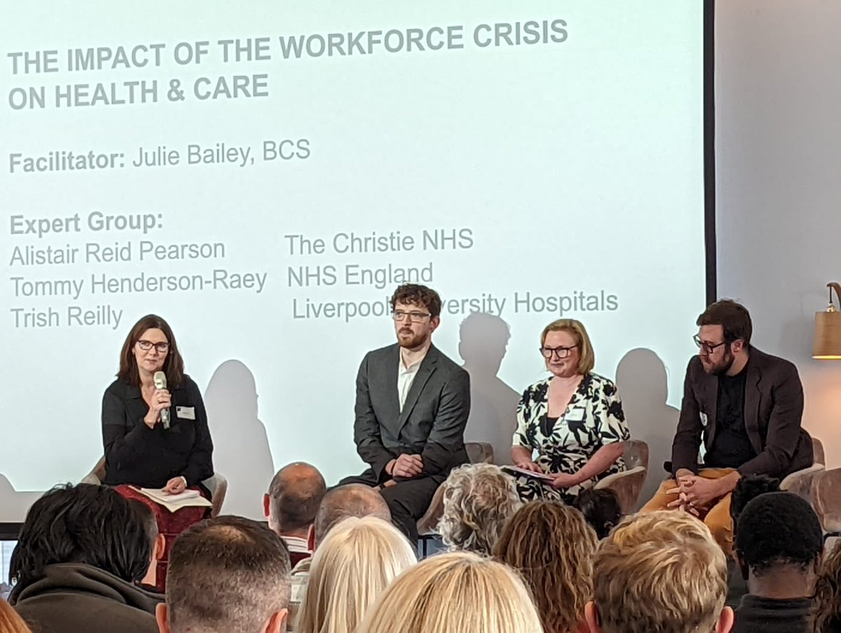 The @bcs #digitalskill network event in Manchester today, brought together Educators, Employers, Training Providers and Health and Care to discuss the skills crisis in the region. Thanks to
@macpeapod Trish Reilly, and Tommy Henderson-Raey for you great insight.