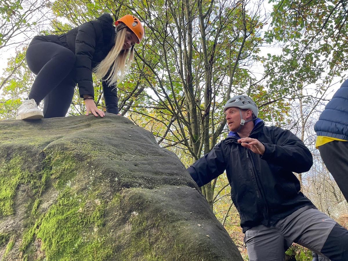 hcfehighpsport's tweet photo. Quality day @NTbrimhamrocks with students from @hartlepoolfe Level 2 Public Services, #scrambling and #weasling and building confidence moving on rock. #transformingljves #HCFE #rockclimbing #personaldevelopment #LOtC #movementonrock #publicservices https://t.co/CwGno6nZCb