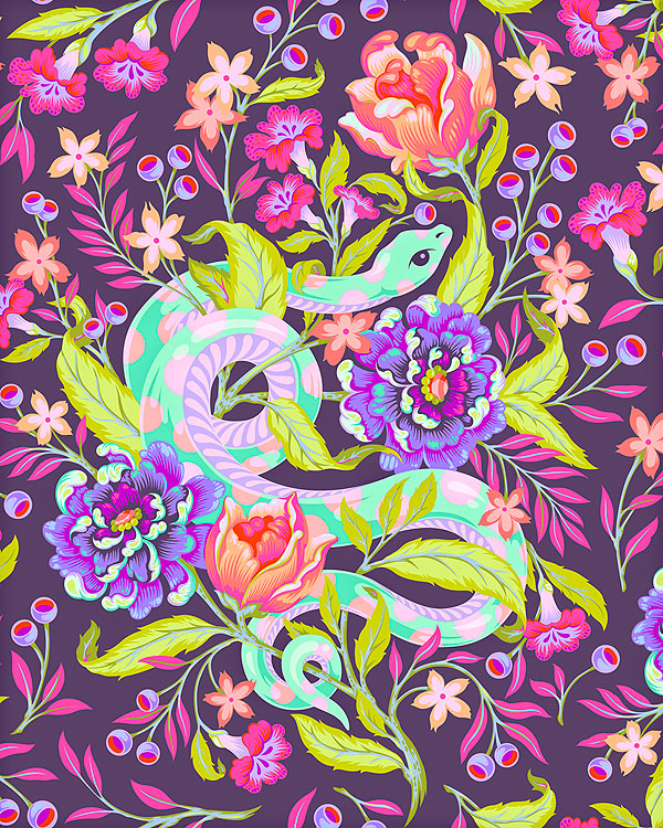 eQuilterFabrics's tweet photo. Tula Pink's new "Moon Garden" collection is full of vibrant colors, full blossoms, and cute animals! 
https://t.co/fbLLnn5ed0
*
*
*
*
*
#quilt #quilting #quiltfabric #quilters #sewing #fabrics #ilovequilting #quilter #ilovetoquilt #ilovetosew #quiltlove #tulapink #snek #snake https://t.co/WKQzi3d5CS