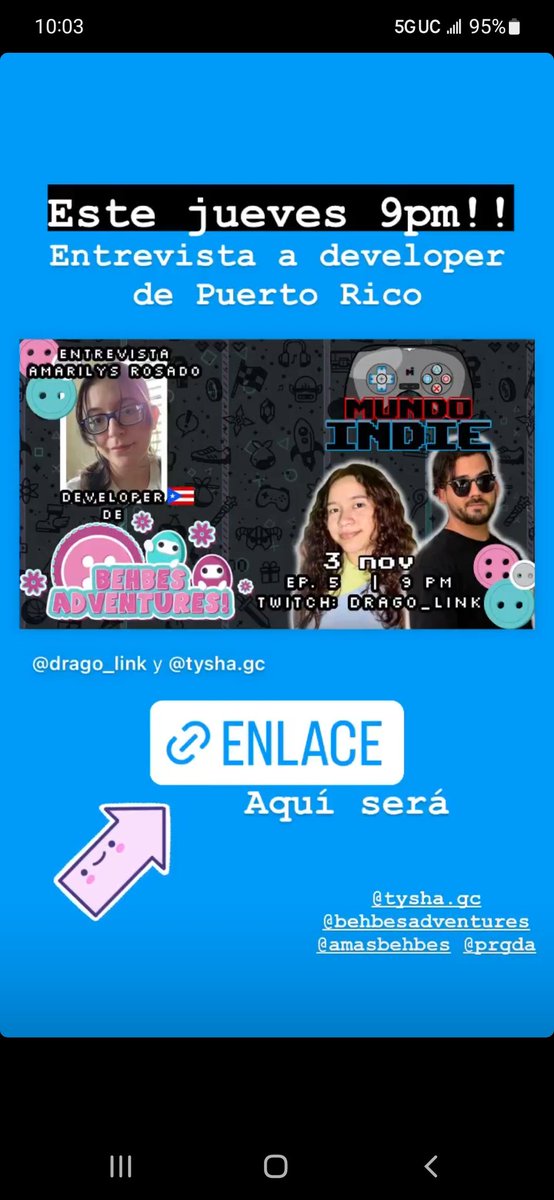 BehbesAdventure's tweet photo. In just a few hours, we'll be talking at @Drago_Link podcast at 9pm!

Check out his page and Twitch! https://t.co/g1wG5IypJY