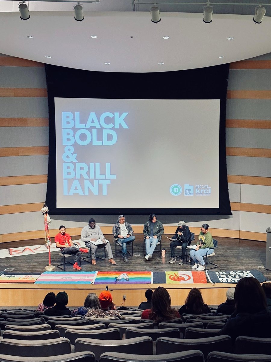 Utah Film Center (@utahfilmcenter) on Twitter photo Thanks to all who came out to our Black Bold & Brilliant SLC panel discussion last night at the <a href="/SLCPL/">The City Library</a> ! Keep the convo going with #blackboldbrilliantslc
Catch our next event and claim your FREE ticket for Thursday, December 8 here: utahfilmcenter.org/event/black-bo… Thanks to all who came out to our Black Bold & Brilliant SLC panel discussion last night at the <a href="/SLCPL/">The City Library</a> ! Keep the convo going with #blackboldbrilliantslc
Catch our next event and claim your FREE ticket for Thursday, December 8 here: utahfilmcenter.org/event/black-bo…