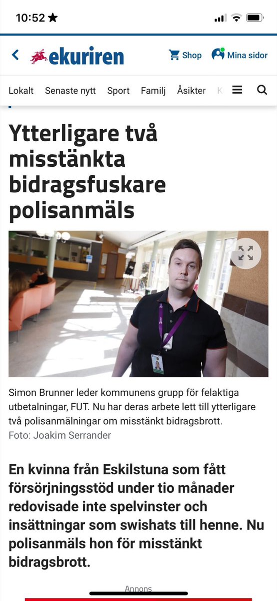JimmyJansson's tweet photo. Rätt ska vara rätt. Det har den politiska majoriteten i Eskilstuna beslutat. Vi får nu resultat. Pengar som medborgarna avstår för att hjälpa varandra när så behövs ska gå till rätt saker. Vi får gärna rykte om oss att vara en kommun där det är meningslöst att försöka mygla. https://t.co/Ftl685npkK