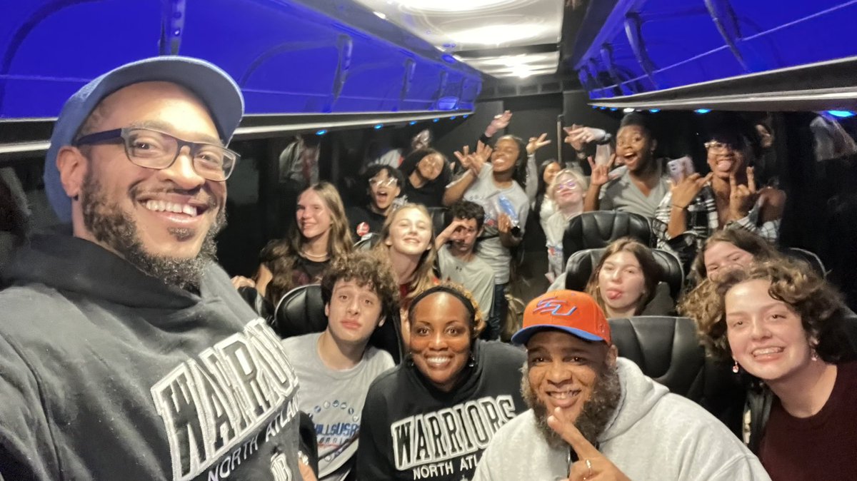 algorhythmsNFT's tweet photo. So we won our @SkillsUSAGA competitions and the district sent a party bus to pick us up and take us back to the city! 😳 #SkillsUSAGA #AlgoEd #nfteducators https://t.co/SUIsT4QK4G