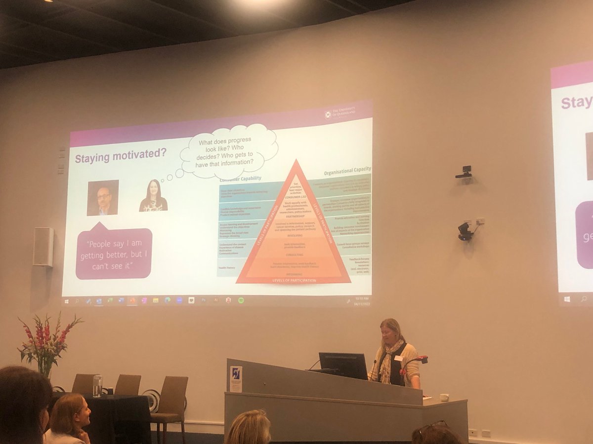ASAmelb2025's tweet photo. .@SpeechShrubs presenting on behalf of friend and colleague @SarahJWallace on LifeCHAT - a consumer-led project 🙌💫 #ASAMelb2022 https://t.co/DyB5lWArI8
