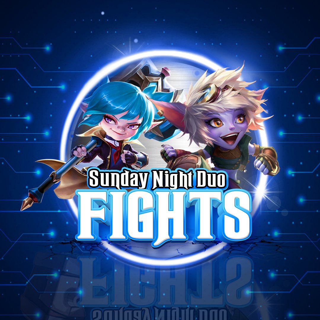 Sunday Night Duo Fights will return next week! We are excited to see how the upcoming patch shakes up the tournament meta. Please use the link below to sign up if you have never participated before! forms.gle/8FHY8mca32sDhq…