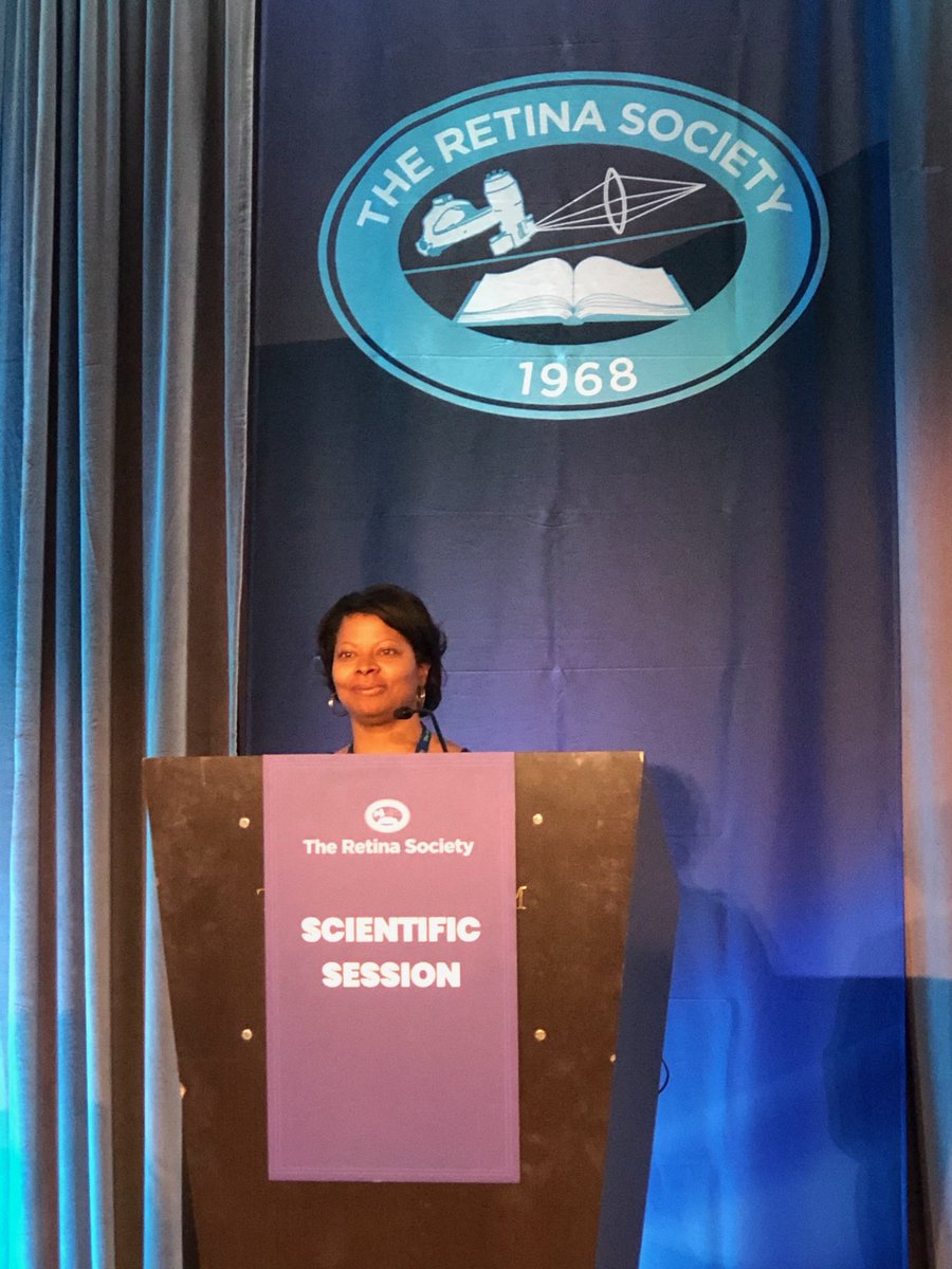 It’s an honor to present on health disparities in eye care at the Retina Society 2022 meeting! ⁦<a href="/RetinaSociety/">TheRetinaSociety</a>⁩ ⁦<a href="/GenentechEye/">Genentech Ophthalmology</a>⁩