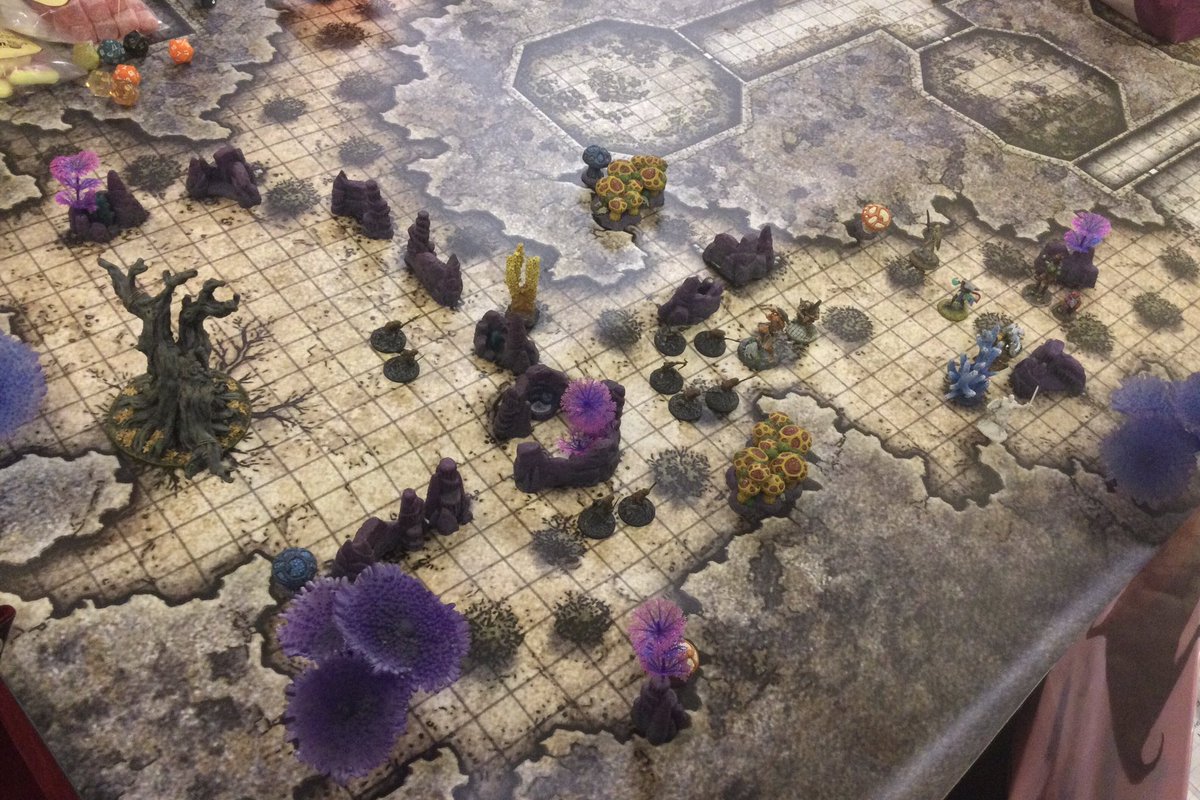CthulhuPunk's tweet photo. Great fun as DM tonight and the finale of a classic #DnD adventure! Can you guess which one? #ttrpg https://t.co/izcZcMCCdK