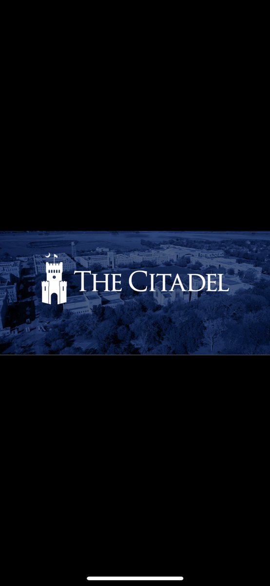 Happy to be accepted into The Citadel. Would love the opportunity to play for you. Check out my highlights! See you on Saturday. 
<a href="/Coach_BThompson/">Brent Thompson</a>
<a href="/TheCitadelFB/">The Citadel Football Recruiting</a>
<a href="/CoachLSmitty/">Liam Smith</a>
@LouConte1

hudl.com/v/2Jg4eA
