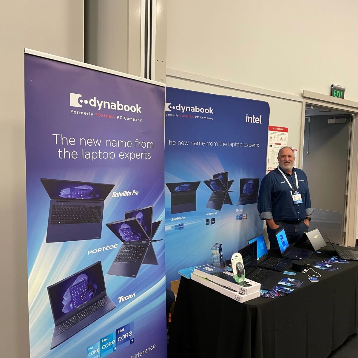 A great event yesterday for the @DynabookANZ team, represented by Steve and Ian in Wellington at the Ingram Micro Showcase.

As always, a great opportunity for our team to engage with customers and new connections, and of course, showcase our amazing range of #BusinessLaptops.
