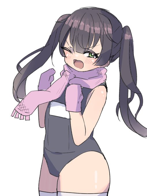 寒くなってきたしマフラーの絵描いた 